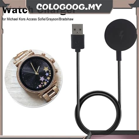 michael kors smartwatch sofia charger|Michael Kors grayson smartwatch charger.